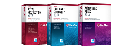 McAfee AntiVirus Plus 2013